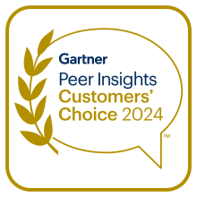 Gartner Peer Insights Customers' Choice 900x900